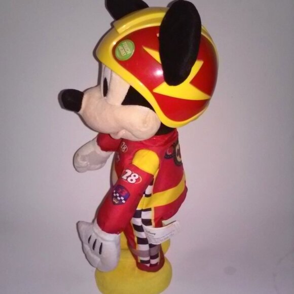 Mickey Mouse Racer Toy 15" Talking moving Lights - Picture 5 of 7